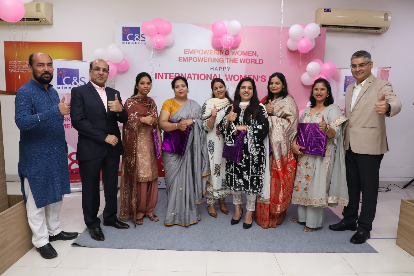 International Women’s Day group activity photo | C&S Electric