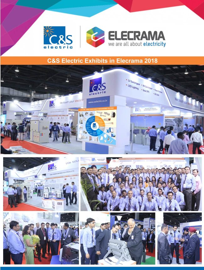 elecrama_collage C&S Electric Exhibits in Elecrama 2018